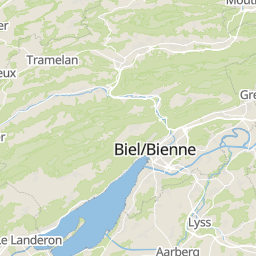 Kartensicht auf die Schweiz