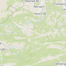 Kartensicht auf die Schweiz