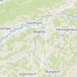 Kartensicht auf die Schweiz