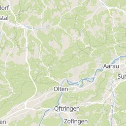 Kartensicht auf die Schweiz
