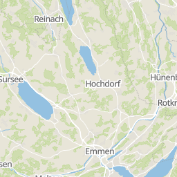 Kartensicht auf die Schweiz