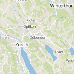 Kartensicht auf die Schweiz