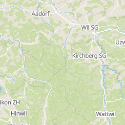 Kartensicht auf die Schweiz