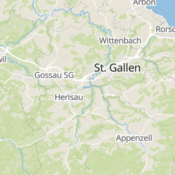 Kartensicht auf die Schweiz
